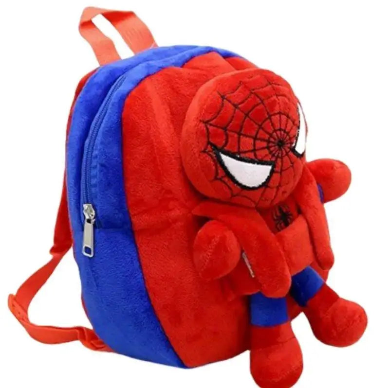 Marvel Series Cartoon Anime Fashion Personality Plush Toy Children Leisure Cute Kindergarten Backpack Holiday Gift