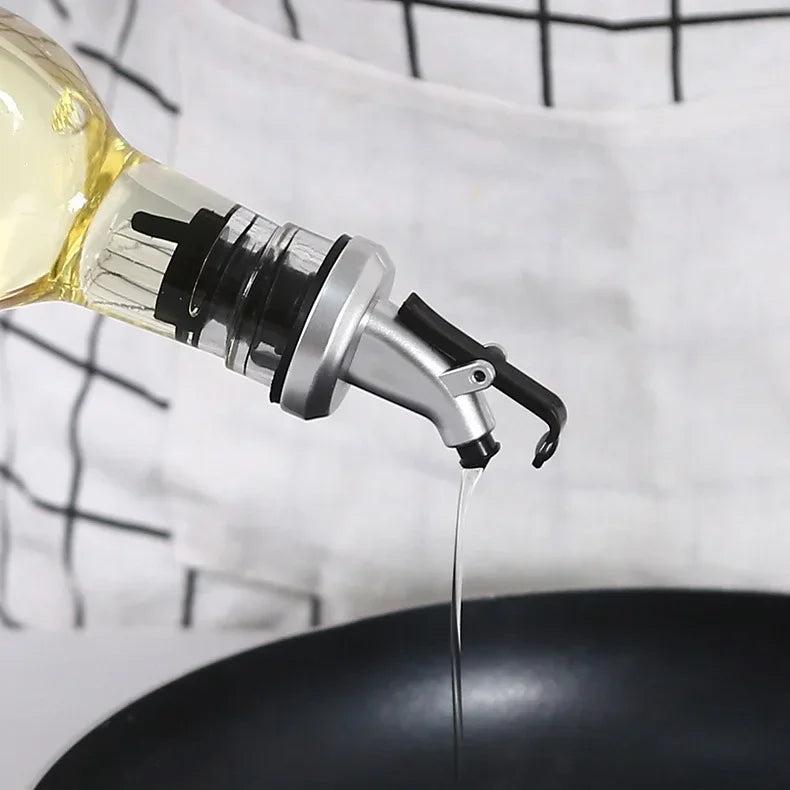 1/5 PCS Bottle Stopper Leak Proof Wine Stopper Bottle Cap Wine Pourer Spout Stopper Dispenser Olive Oil Sprayer Kitchen Tools