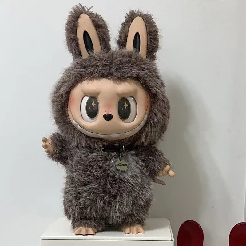1:1 Replica 58cm 38cm New Angel And Leader Labubu Vinyl Desktop Decoration Collection Handmade Doll Valentine'S Day Gift Doll