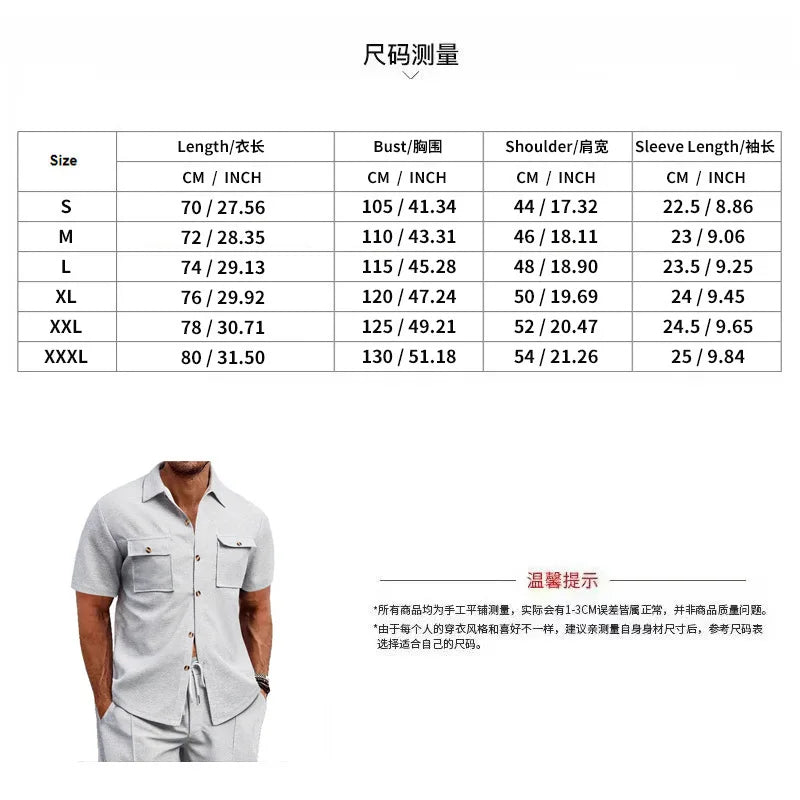Men's shirt new outdoor men's short sleeve clothes casual jacket summer men's sportswear spring summer shirt mon