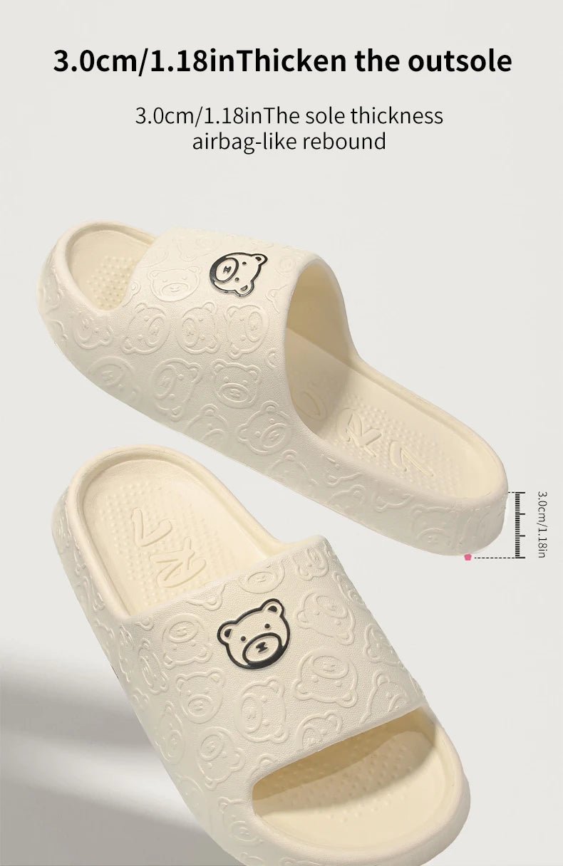 Non-slip Slippers Female Outer Wear 2024 New Bathroom Bathroom Indoor Home Sandals Female Summer Eva women shoes