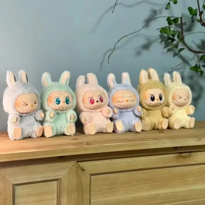 Labubu The Monster Have a Seat Original Replica Secret Edition Box Toy Vinyl Plush Doll Kawai Figurine Bag Charm Bag Pendant