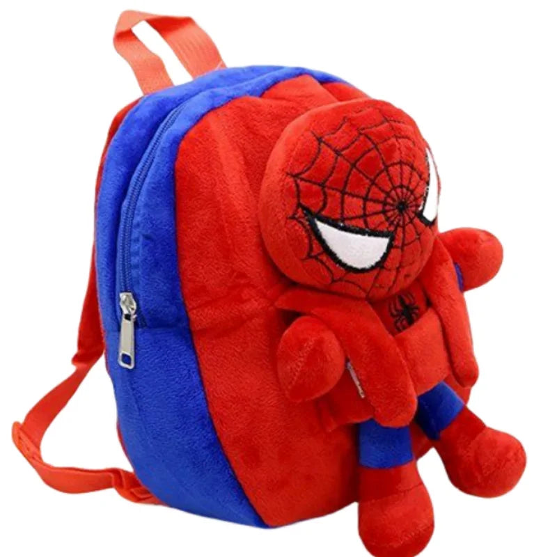 Marvel Series Cartoon Anime Fashion Personality Plush Toy Children Leisure Cute Kindergarten Backpack Holiday Gift