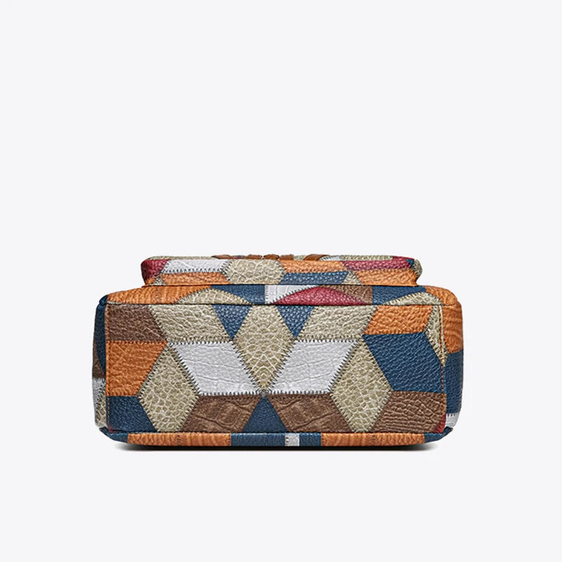 Women's Elegant Vintage Crossbody Bag Trendy Hand Bag Fashion Multi-pockets Shoulder Bag All-match Retro Crossbody Bag for Daily use