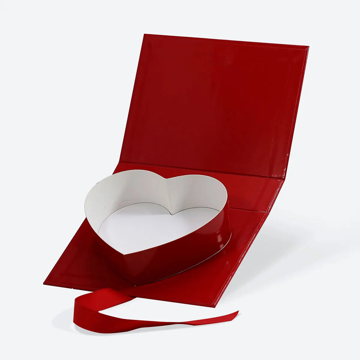Valentine's Day I Love You Fillable Single Heart Shaped Gift Packaging Valentine Treat Boxes for Candy