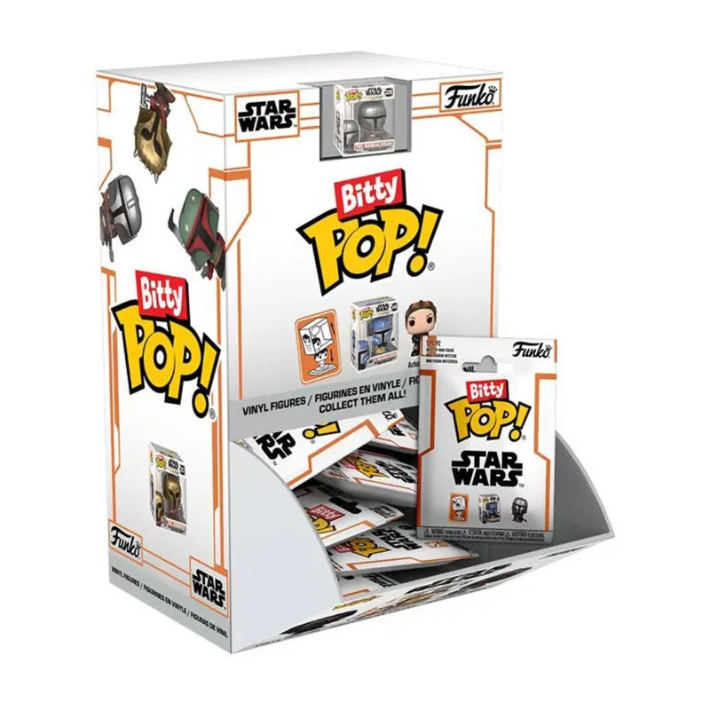 Funko Bitty Pop The Mandalorian Star Wars Mystery Blind Bags Spielzeug Minifiguren Puppenspielzeug Sammeln Ornamente Kindergeschenke