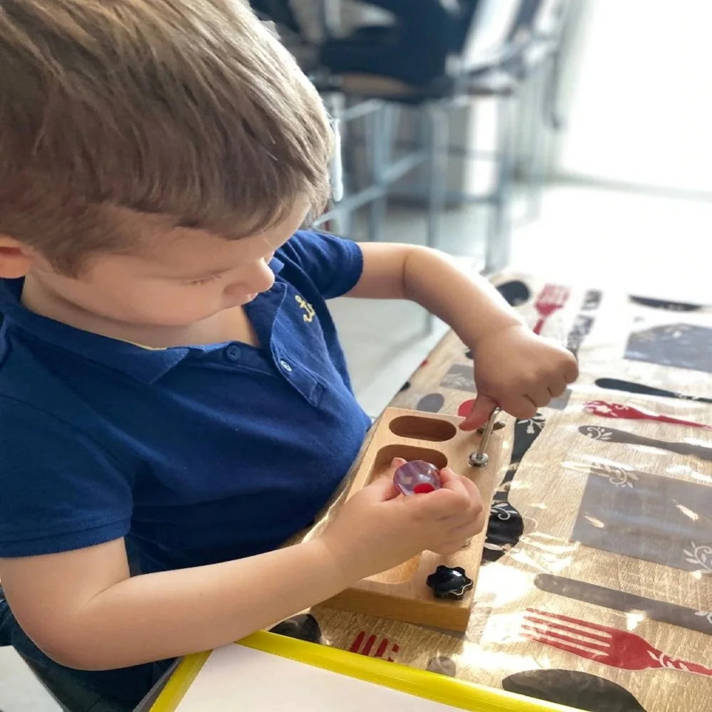 Montessori Beschäftigt Bord Schraube Bolzen Set Spielzeug für 2 Jahre Vorschule Montessori Pädagogisches Spielzeug Für Kinder Kinder Juguetes Montessori