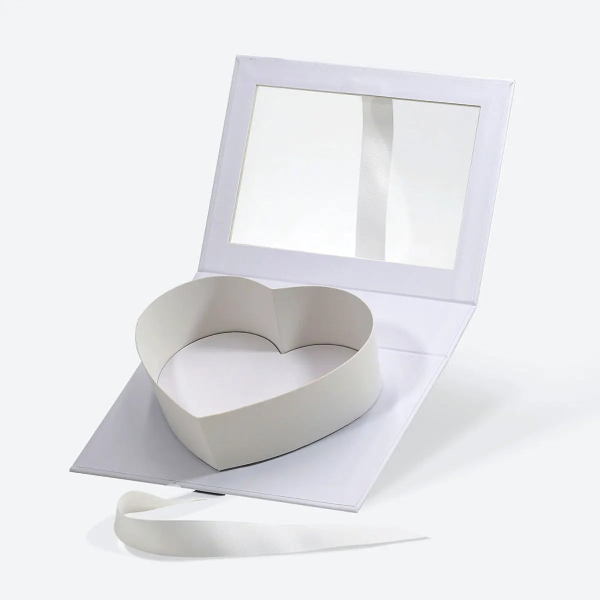 Valentine's Day I Love You Fillable Single Heart Shaped Gift Packaging Valentine Treat Boxes for Candy