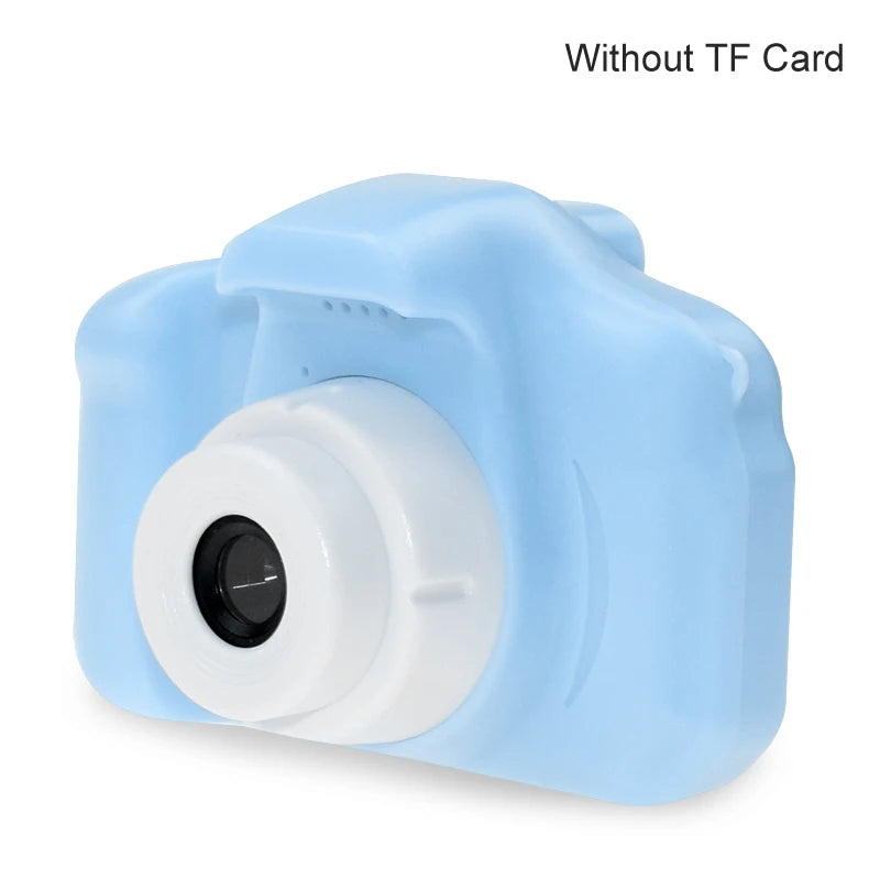 Mini Cartoon Photo Camera Toys 2 Inch HD Screen Children Digital Camera Video Recorder Toys for Kids Girls Gift