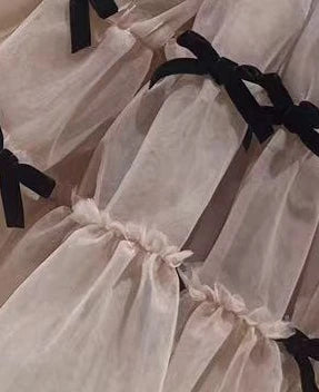 Mädchen 2024 Sommer Neue Bogen Kleid Baby Mädchen Ärmellose Schwarze Rosa Prinzessin Kleid Kleinkind Mädchen Süße Nette Kleidung