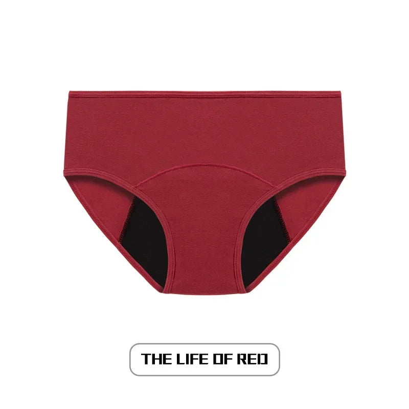 Panties for Women Physiological Panties Large Size Menstrual Physiological Underpants Cotton Ladies Menstrual Panties Leakproof
