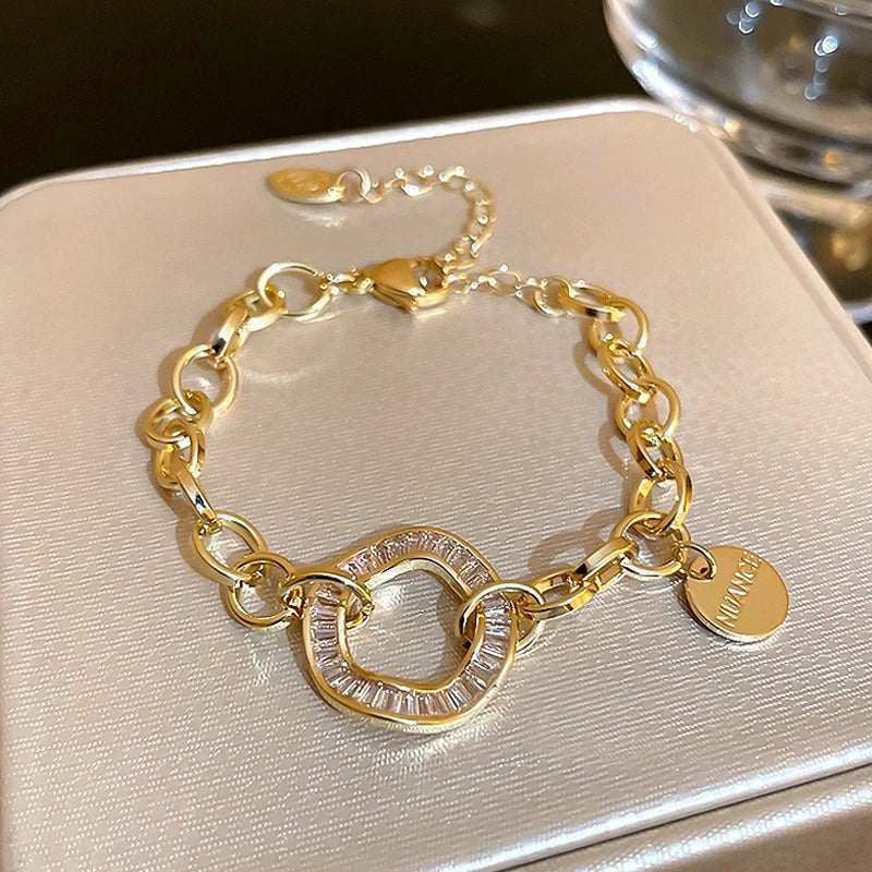 Colorful Zircon Butterfly Drawstring Bracelets For Women Lovely Bowknot Silver Color Adjustable Bracelets Jewelry Birthday Gifts
