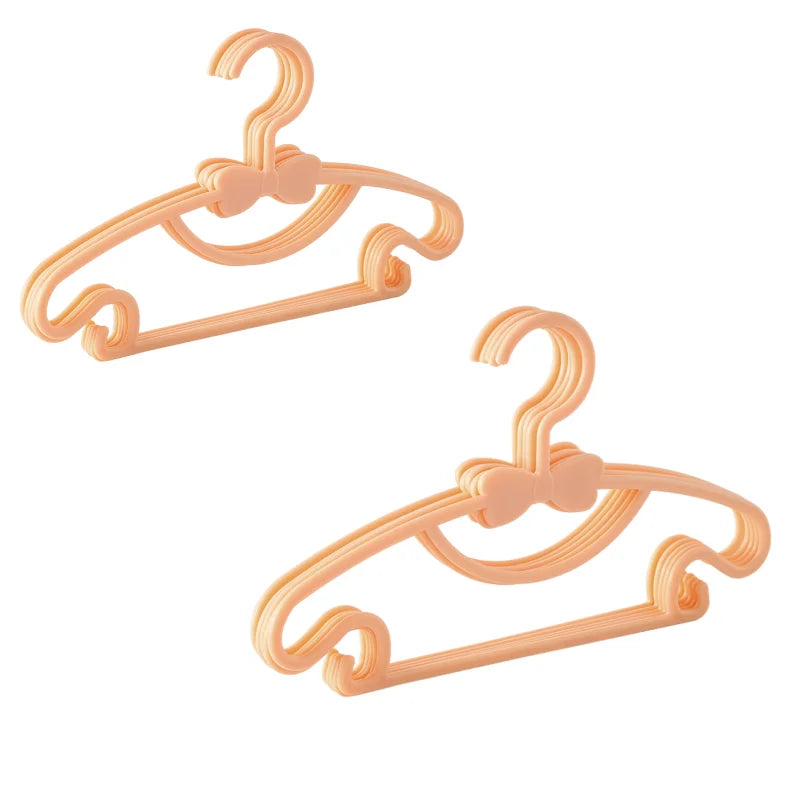 1/4/10Pcs Baby Hangers for Plastic Kids Hangers for Nursery -Childrens Hangers - Great as Toddler or Infant Clothes Hangers