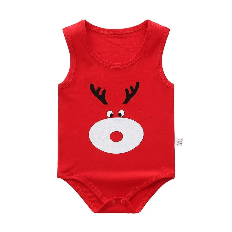 Sommer Baby Body Kinder Ärmellose Casual Einteiler Neugeborenen Jungen Mädchen Cartoon Tier Romper Kleinkind Overall Kleidung 0-2 jahre