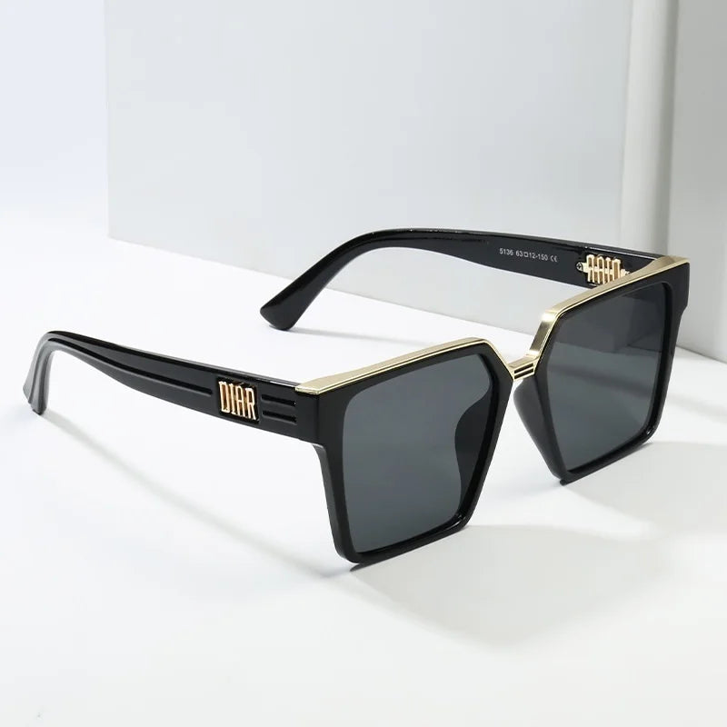 Luxury Fashion Brand Sunglasses For Men And Women Glamour Designer Square Unisex Sun Glasses Trend Stylish Eyewear UV400