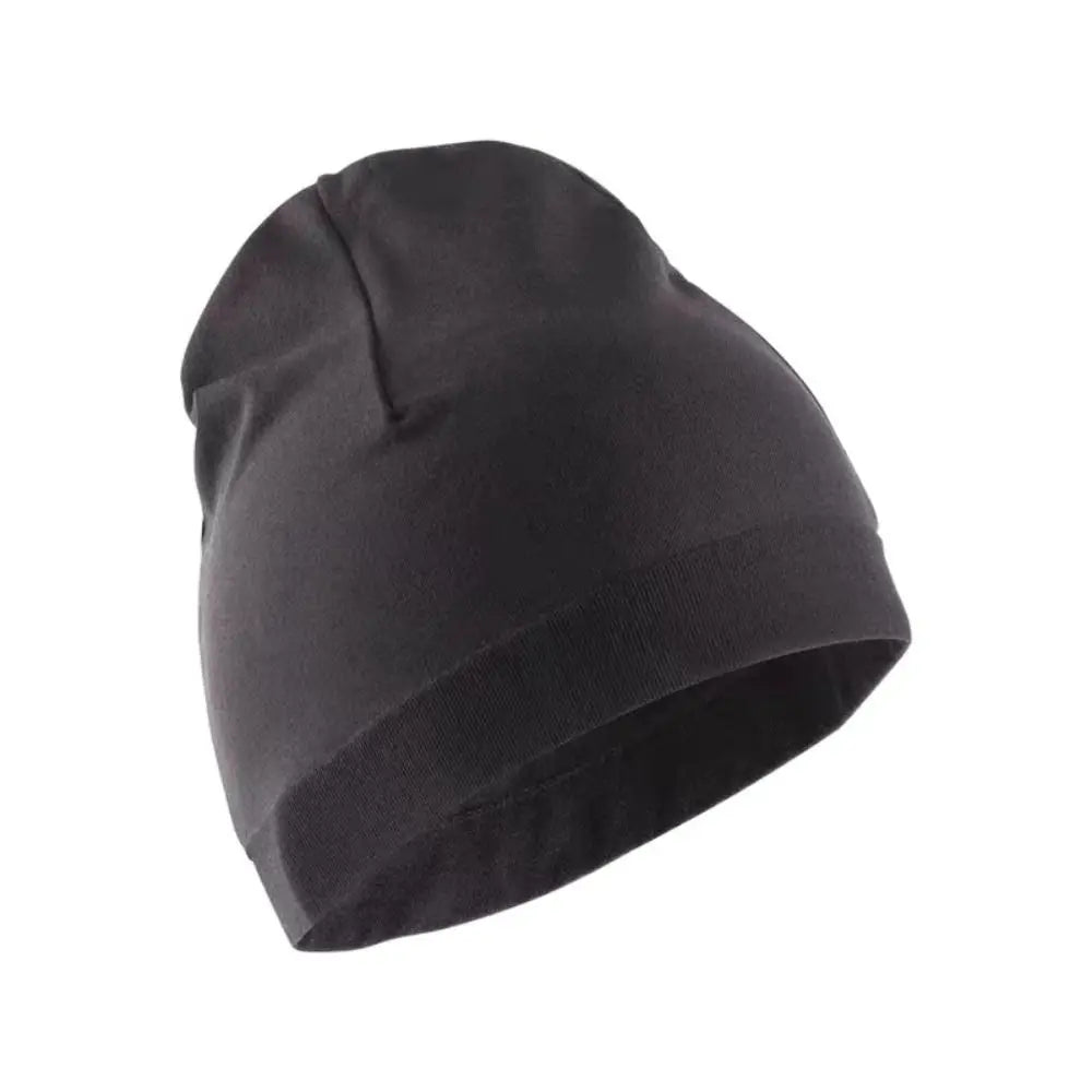 Solid Color Winter Running Hats Skullcaps Windproof Sport Cap Running Winter Quick Drying Sweat Absorption Sport Bonnet
