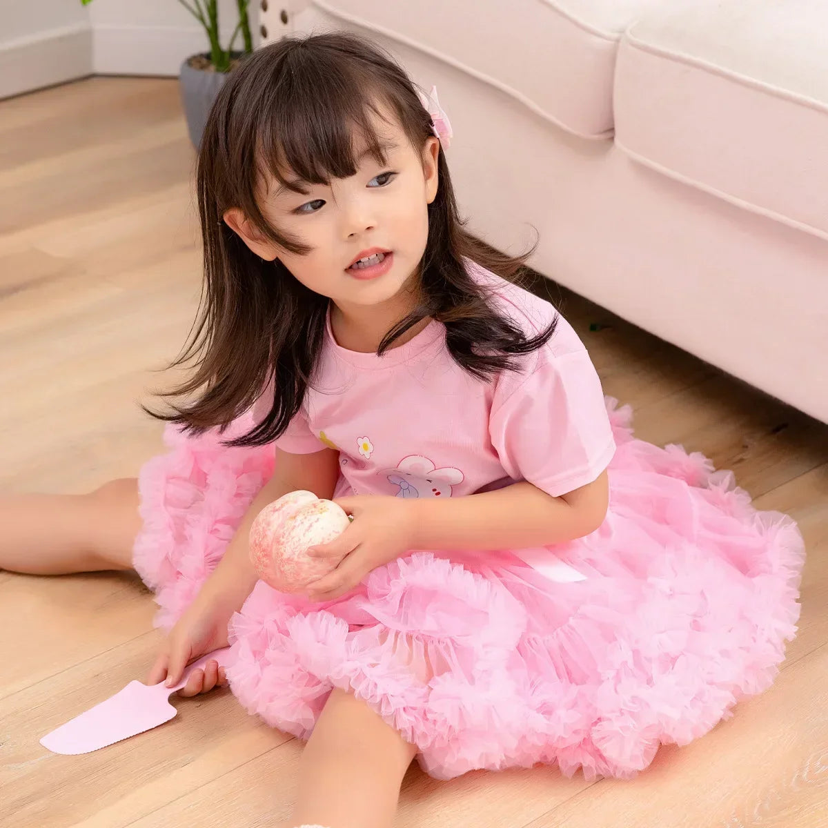 New Tutu Skirt Baby Girl Skirts Princess Mini Pettiskirt Party Dance Rainbow Tulle Skirts Girls Clothes Children Clothing