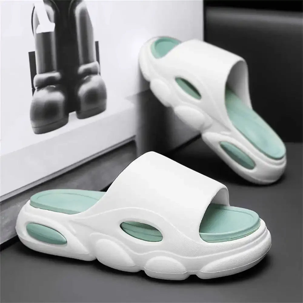 Anti-slip White Slippers Size 48 White Boot Woman Shoes Barefoot Sandal Sneakers Sports Hyperbeast Basctt Luxo Trendy