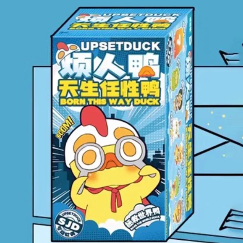 New Duck Upsetduck 3 Generations Willful Series Blind Box Figure Decor Collectible Model Vinyl Toys Mystery boxes Surprise Gifts