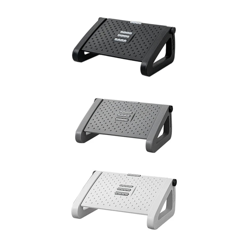 Office Foot Rest Stool Removable Massage Roller Portable, Ergonomic Desk Footrest for office