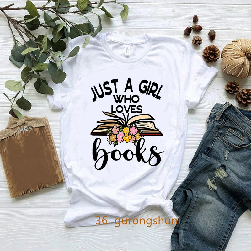 New Nerdy Dirty Inked And Curvy T-Shirt Melanin Black Queen Loves Books T Shirt Women Clothes Short Sleeve 90s Tees Summer Tops