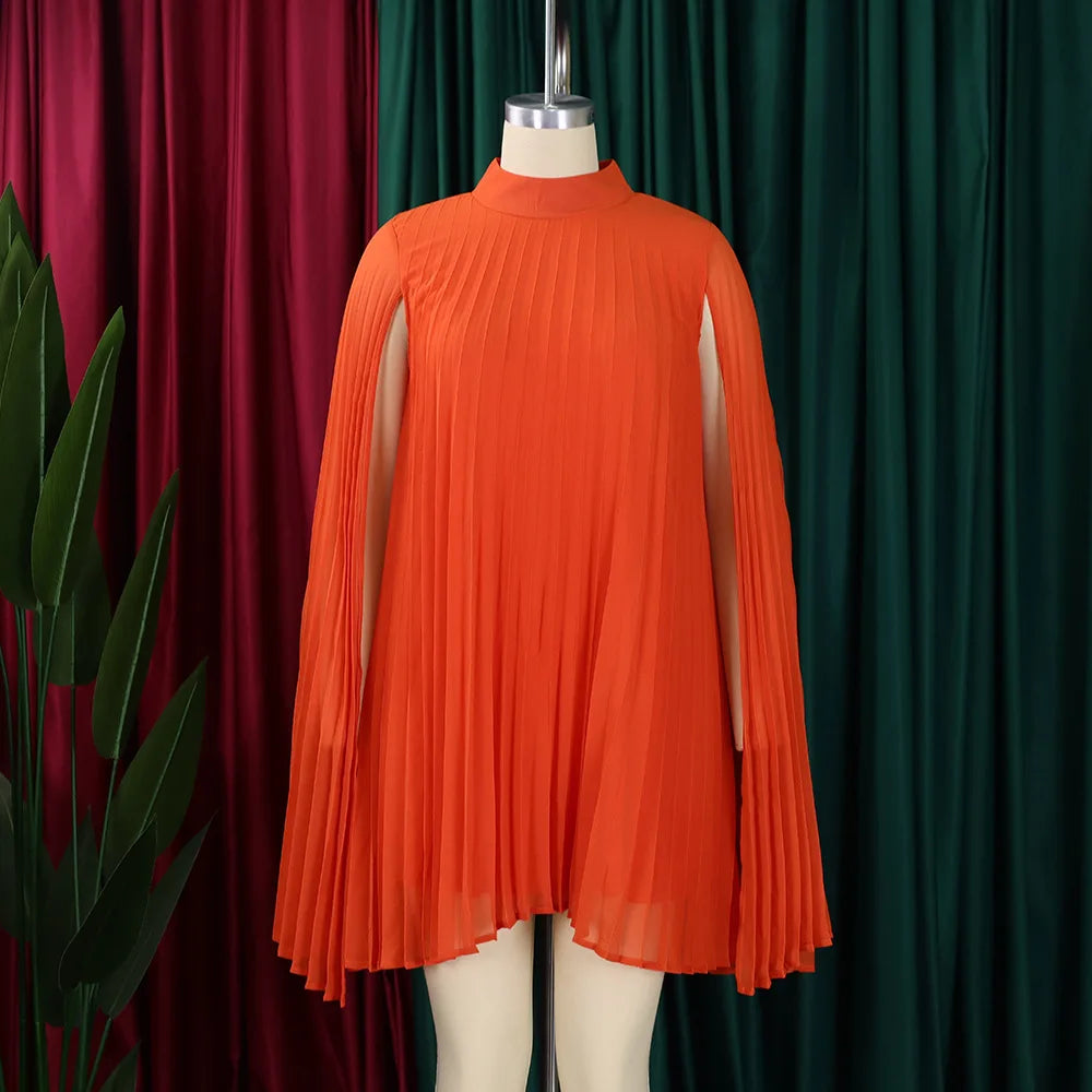 FairyShely 2025 Batwing Sleeve Plus Size Club Dress Women Solid Mesh Large Big Dresses Summer Lady Party Tight Curvy Dress