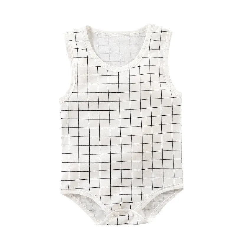 Sommer Baby Body Kinder Ärmellose Casual Einteiler Neugeborenen Jungen Mädchen Cartoon Tier Romper Kleinkind Overall Kleidung 0-2 jahre