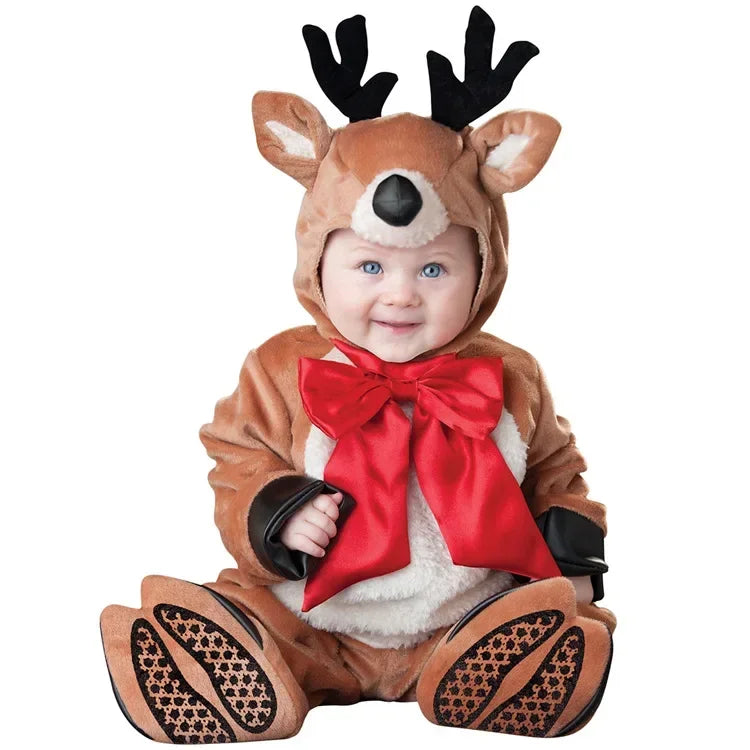Halloween Baby Junge Mädchen Kleidung Strampler Onesie Neugeborenen Kleinkind Weihnachten Strampler Flanell Warme Weiche Baby, Kleinkind Kostüm