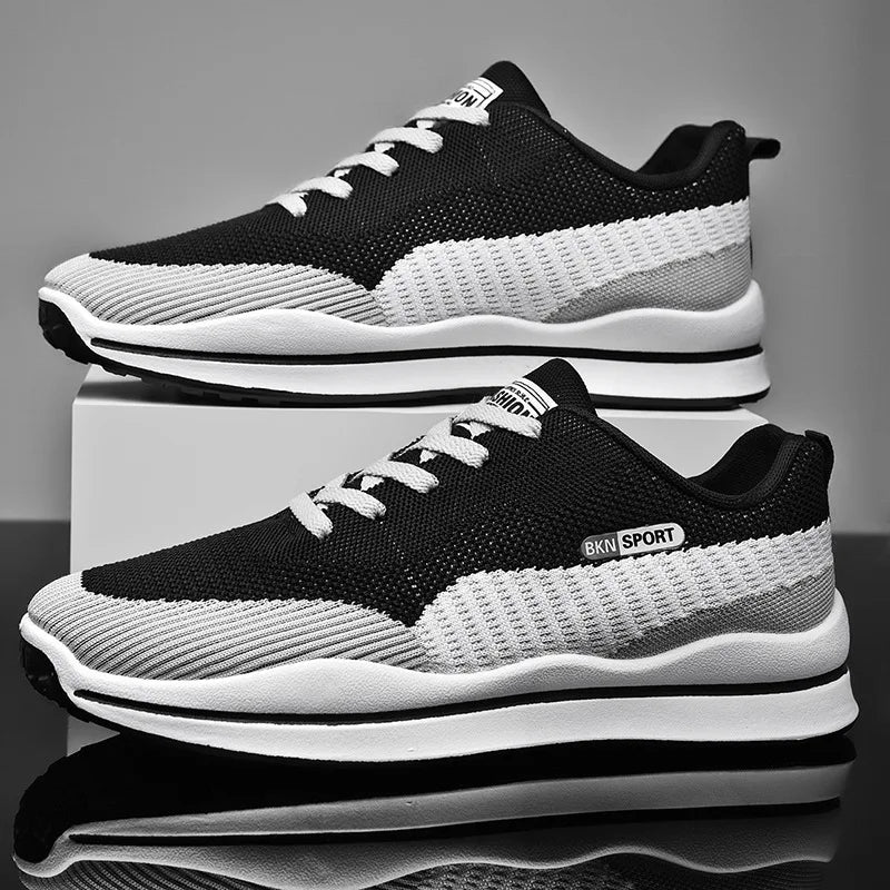 2023 Casual Shoes Light Sneaker White Large Size Outdoor Breathable Mesh Fashion Sports Black Popular Style Running Man Shoe