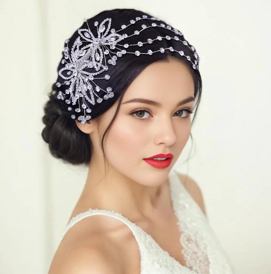 Wedding Comb Rhinestone Bridal Hairpin Wedding Hair Accessories Bride Headdress Pageant Headwear Bridesmaid Tiara HP499