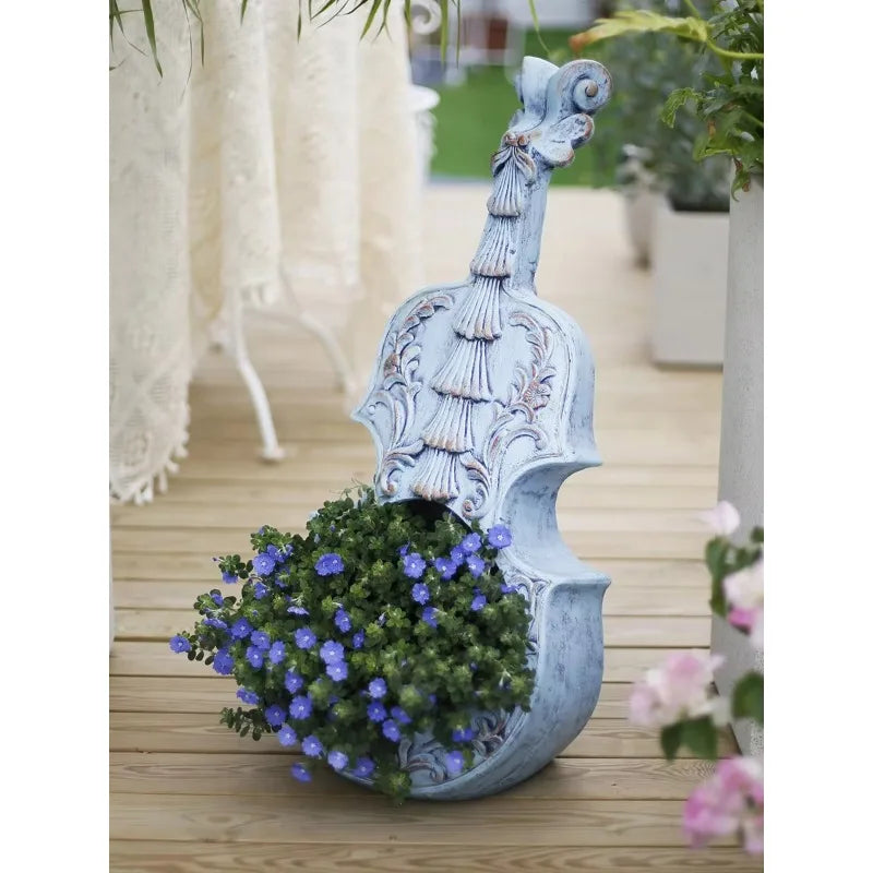 Creative European Style Flower Pot Large Ornaments Balcony Garden Decoration Courtyard Terrace Landscape Decoration