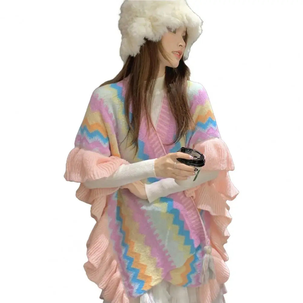 Autumn Overcoat Fashion Jackets for Women Casual Winter Clothes Women Vintage Coats Sweater Elegant Ethnic Style Cloak Cardigan
