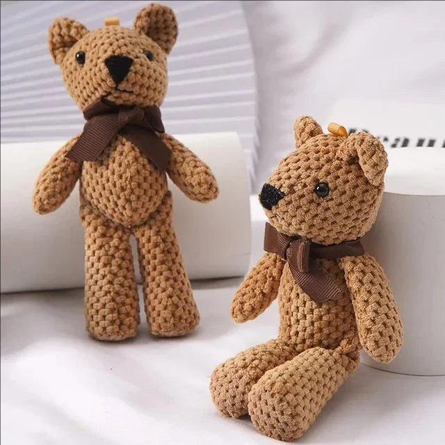 Neu Kinder Plüsch Tiere Spielzeug Nette Bär Gefüllte Taschen Schlüsselanhänger Puppen Geschenke Geburtstag Hochzeit Party Decor Kinder Baby Bär Zeug