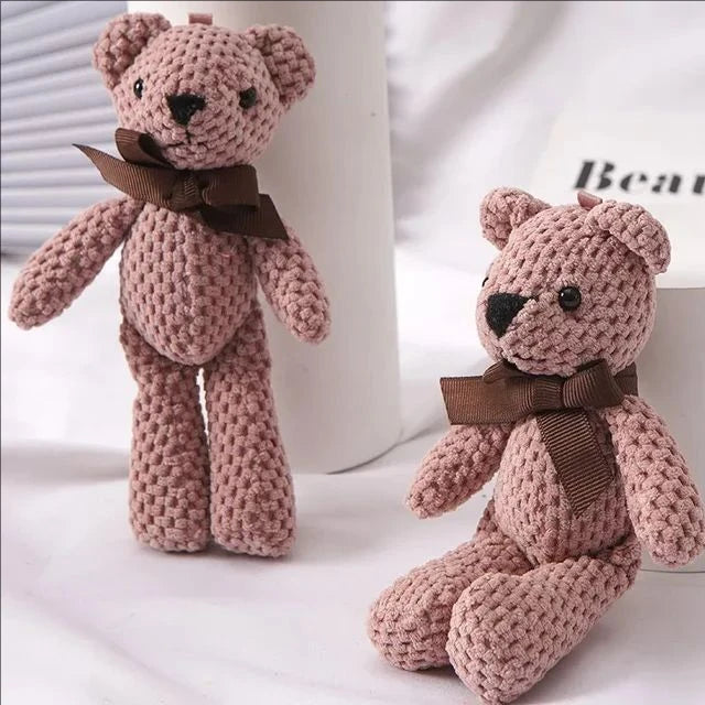Neu Kinder Plüsch Tiere Spielzeug Nette Bär Gefüllte Taschen Schlüsselanhänger Puppen Geschenke Geburtstag Hochzeit Party Decor Kinder Baby Bär Zeug
