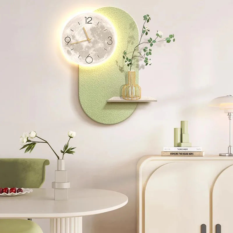 Nordic Light Wall Clock Luxury Battery Big Size Minimalism Acrylic Wall Clock Originality Fashion Rorloge Living Room Decoration