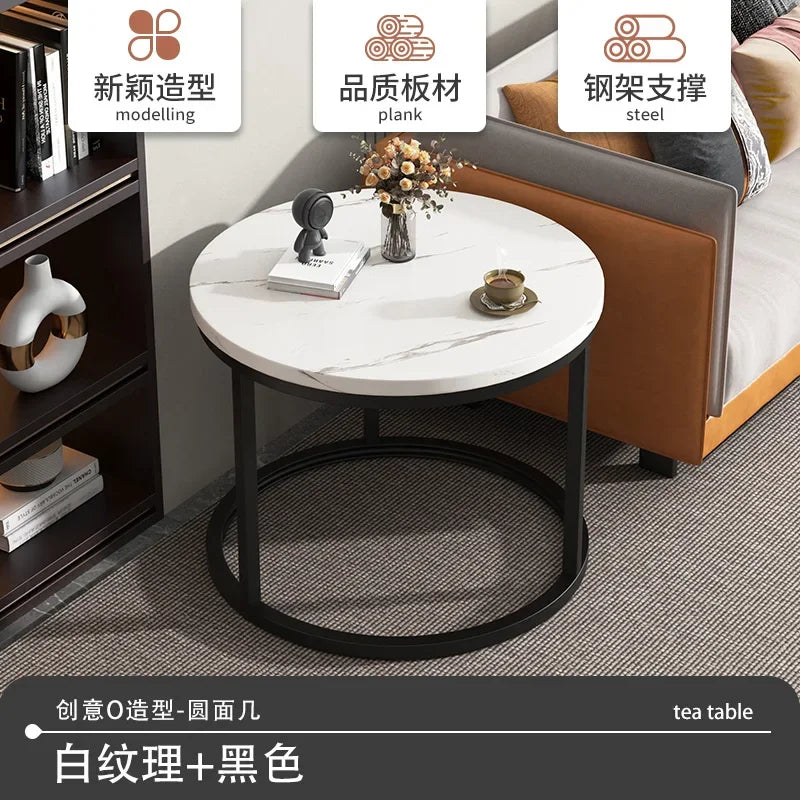 Living Room Mobile Sofa Tables Study Bistro Game Standing Center Table Luxury Vintage Mesa Auxiliar Salon Entrance Furnitures