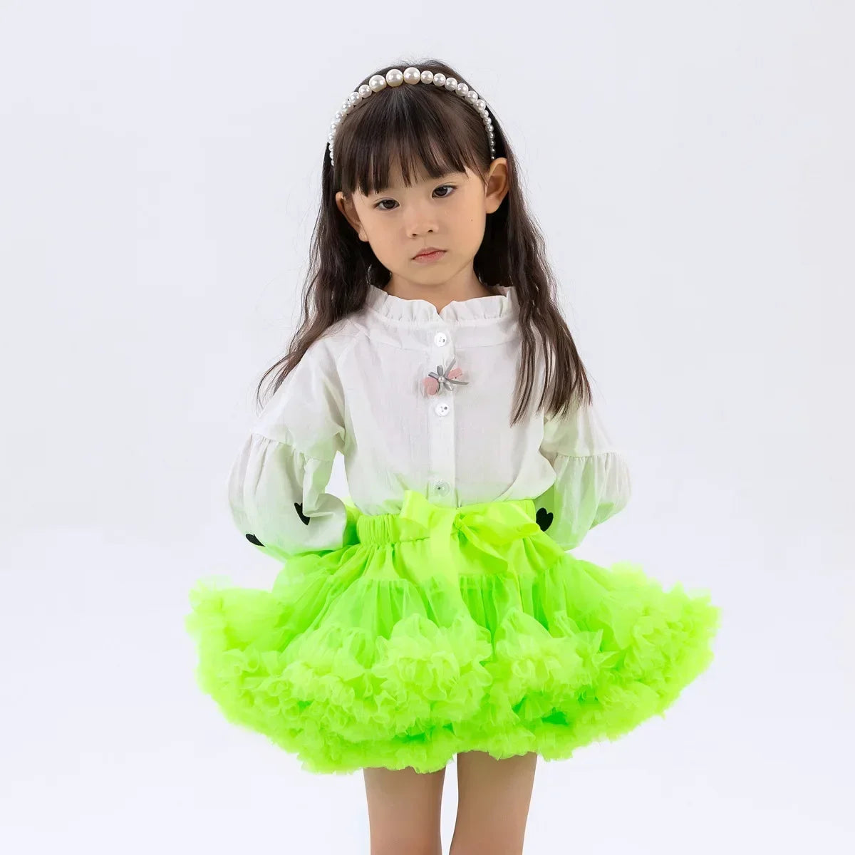New Tutu Skirt Baby Girl Skirts Princess Mini Pettiskirt Party Dance Rainbow Tulle Skirts Girls Clothes Children Clothing