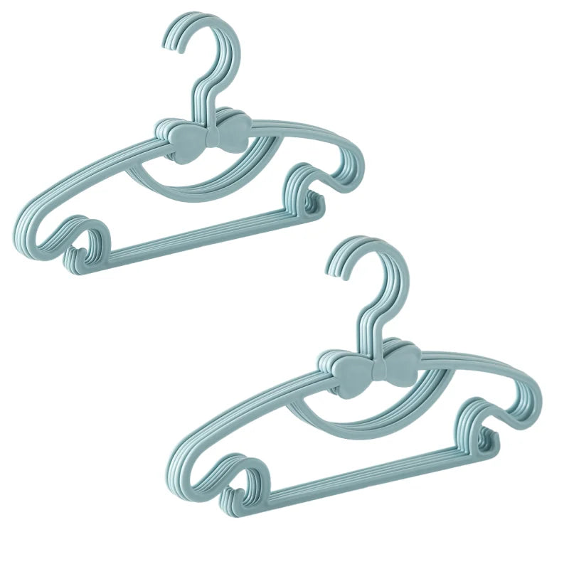 1/4/10Pcs Baby Hangers for Plastic Kids Hangers for Nursery -Childrens Hangers - Great as Toddler or Infant Clothes Hangers