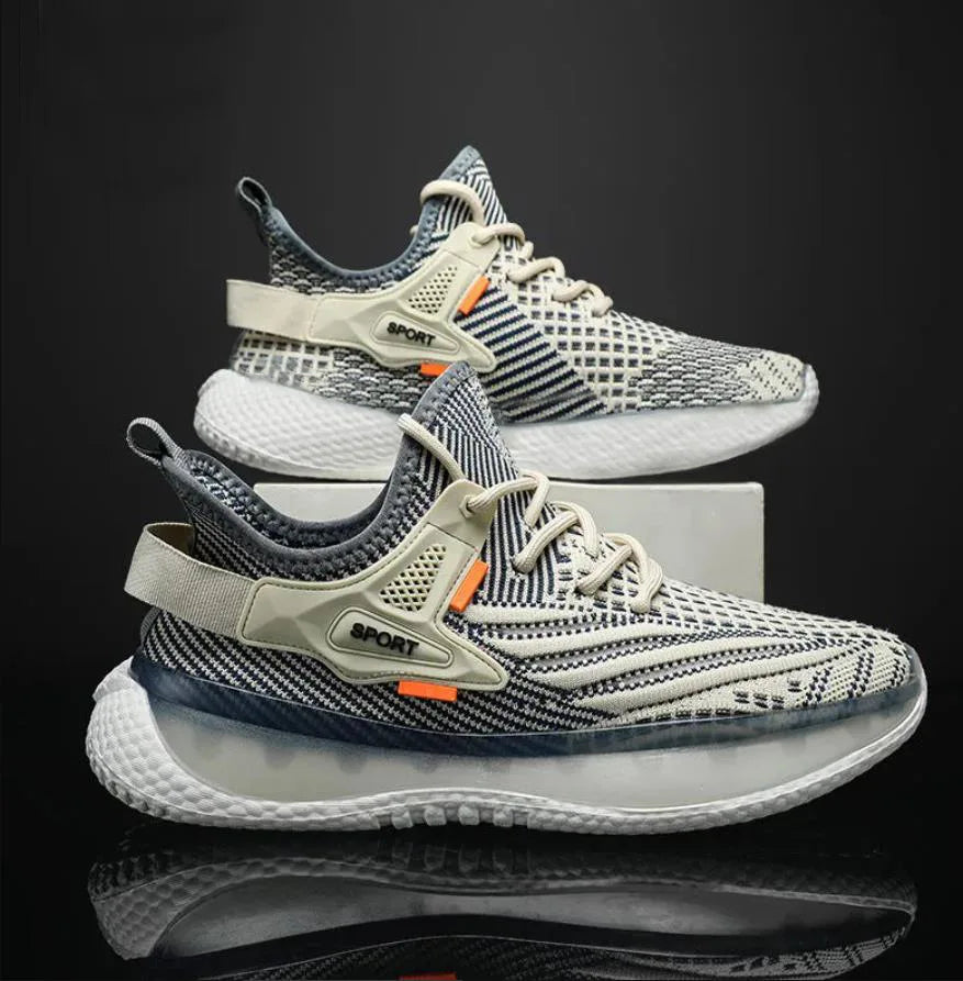 2023 Casual Shoes Light Sneaker White Large Size Outdoor Breathable Mesh Fashion Sports Black Popular Style Running Man Shoe