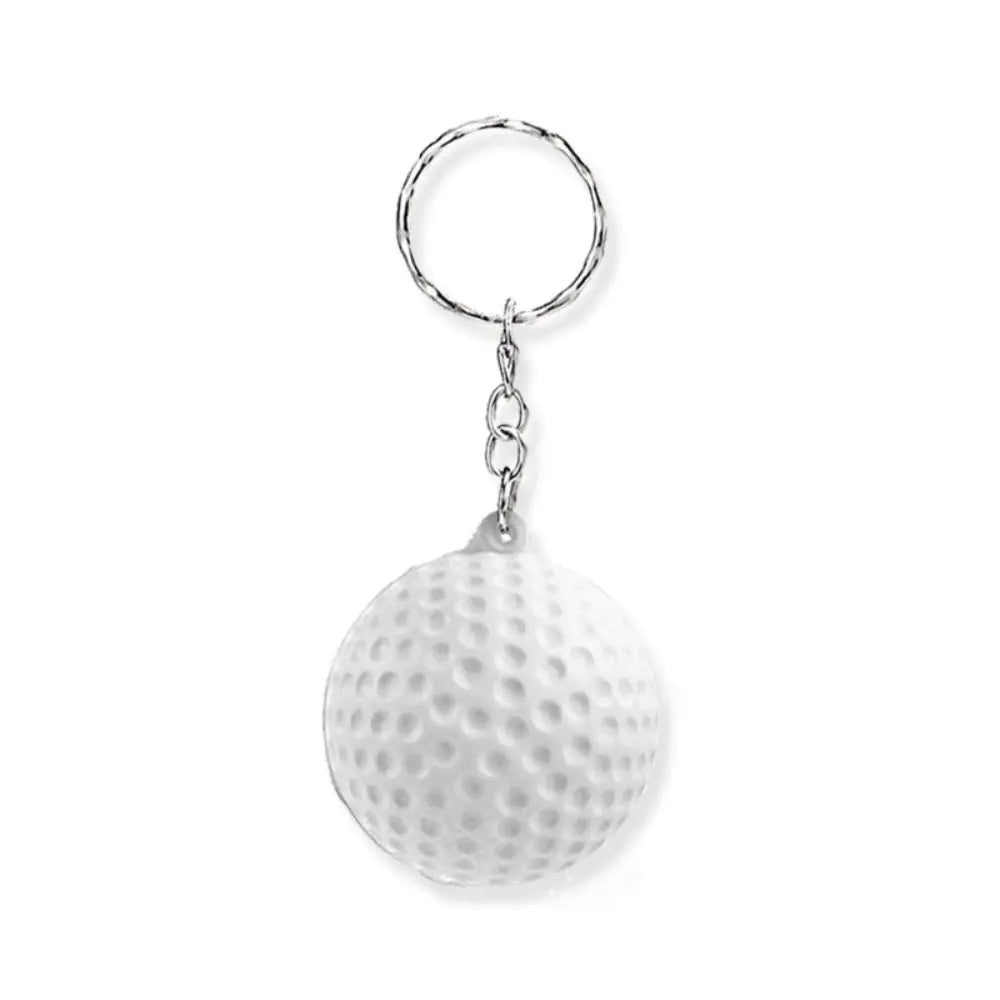 PU Leather Basketball Ball Keychains Football Golf Simulation Soccer Keychain Funny Baseball Football Pendant Children Presents