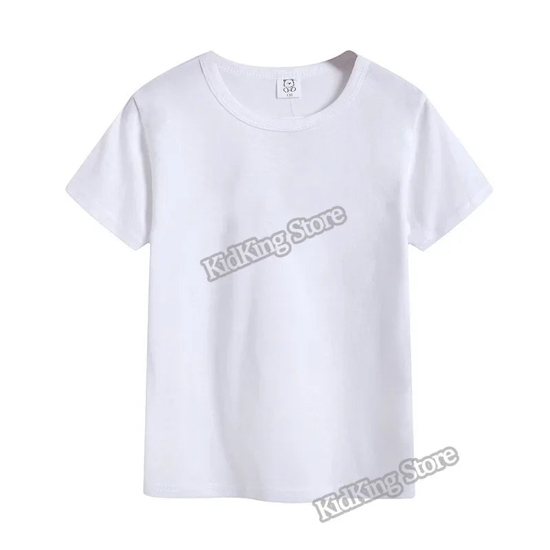 Gabby Dollhouse T-Shirt Anime Print Kleidung Mädchen Niedlich Cartoon Einfache Babykleidung Kind Lila Sommer T-Shirt Kinder Geburtstagsgeschenk