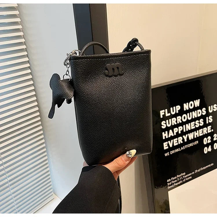 Soft Leather Elephant Bag for Women Fashionable Women Shoulder Bags Crossbody Bags for Women Phone Bag Purse and Handbags Сумка