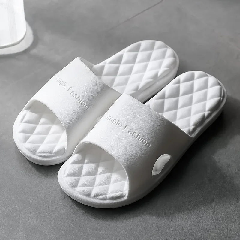 Big Size 48 49 Men Slipper Women Summer Sandals Soft Slides Massage Couples Home Bathroom Non-slip Slippers Outdoor Flip Flop