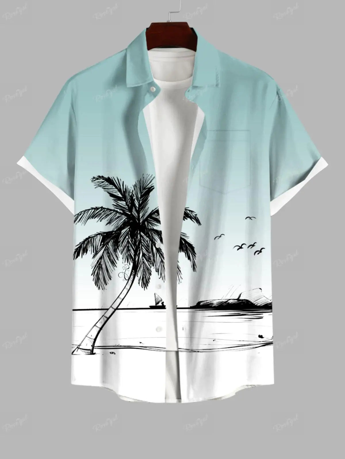 Hawaiian Casual Vacation Prints Couple Clothes Suits Women Dress Matching Men Shirt 3D Graphic Spring Summer Outfits For Couples