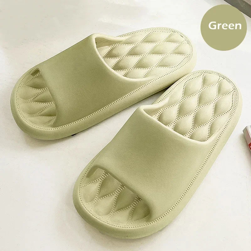 Big Size 48 49 Men Slipper Women Summer Sandals Soft Slides Massage Couples Home Bathroom Non-slip Slippers Outdoor Flip Flop