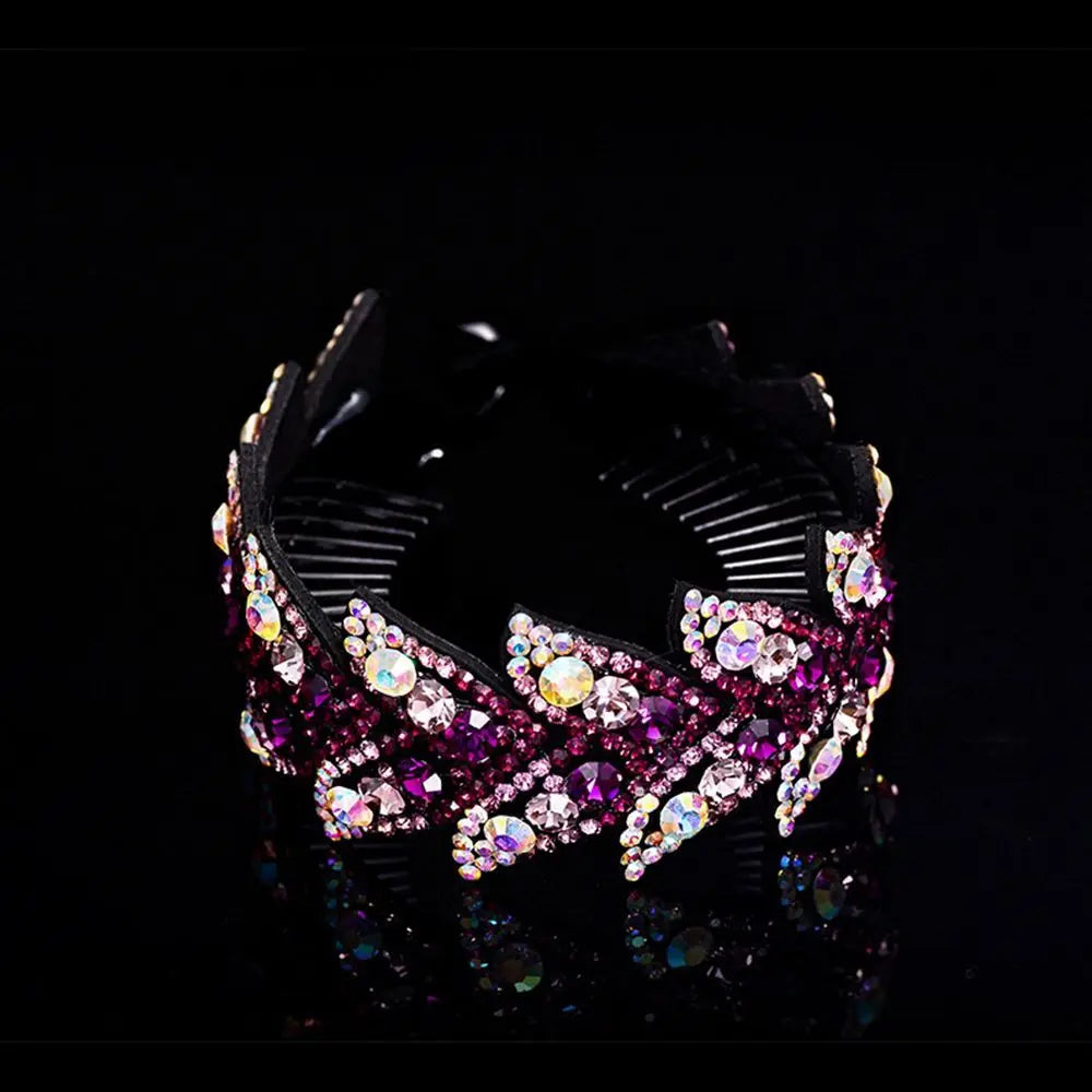 Fashion Hairpin Women Ponytails Hair Claw Hair Accessories Floral Bun Maker Headwear Bird Nest Twist Clip Leaves Hair Claw
