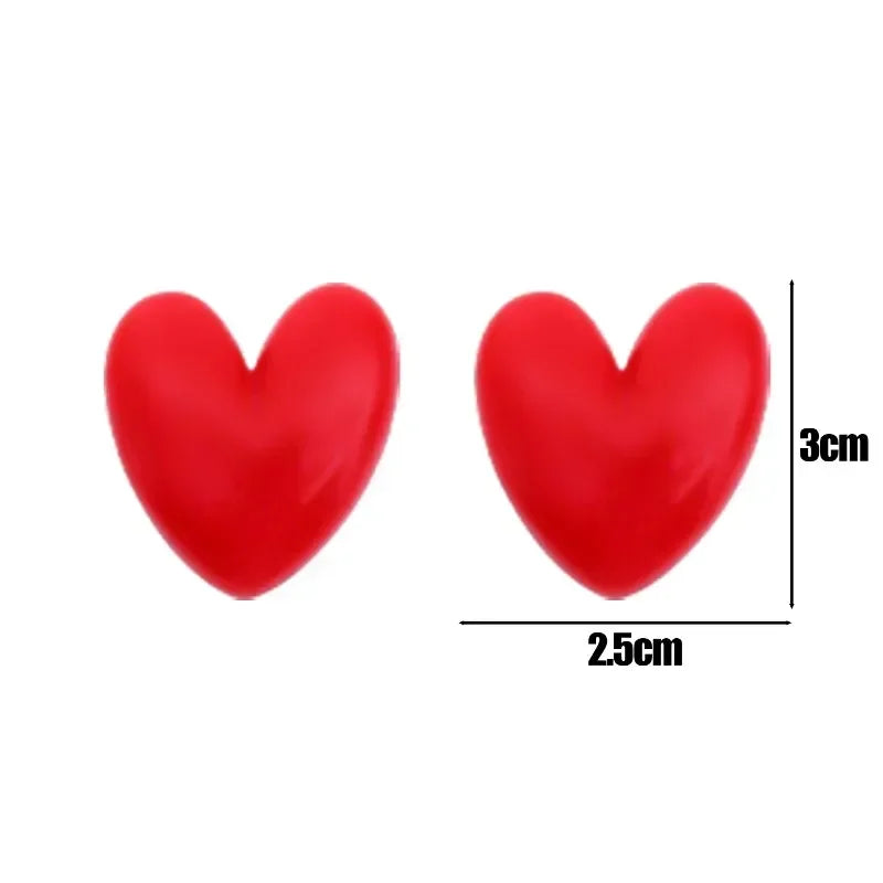 Mini Fridge Magnets Heart-shaped Magnetic Refrigerator Decor Sticker Valentines Day Gift Decoration Office Whiteboard Fixed Tool