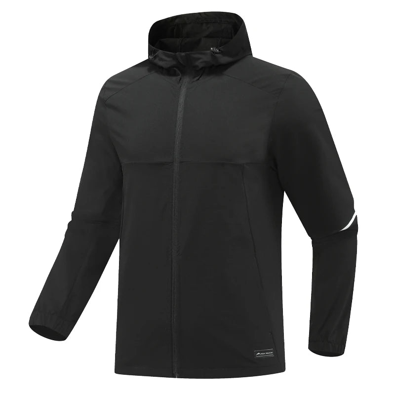 Men Sport Hoodies Autumn And Winter Jacket Gym Fitness Muscle Sportswear Sweatshirt Workout Athletic Training Running Clothes mon