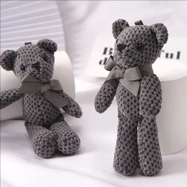 Neu Kinder Plüsch Tiere Spielzeug Nette Bär Gefüllte Taschen Schlüsselanhänger Puppen Geschenke Geburtstag Hochzeit Party Decor Kinder Baby Bär Zeug