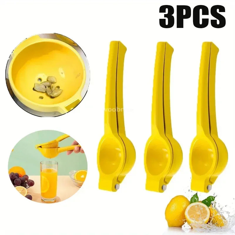 Home Lemone Squeezer Taper for Lemon Aluminum Alloy Hand Pressed Orange Fruit Juicer Portable Practical Kitchen Mini Blender